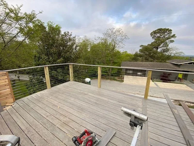 20x20 wood deck — JHG Contracting LLC serving West Fork, AR
