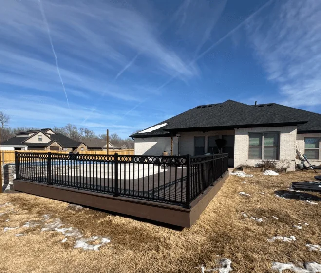 22x20 Armadillo composite deck Fayetteville AR — JHG Contracting LLC