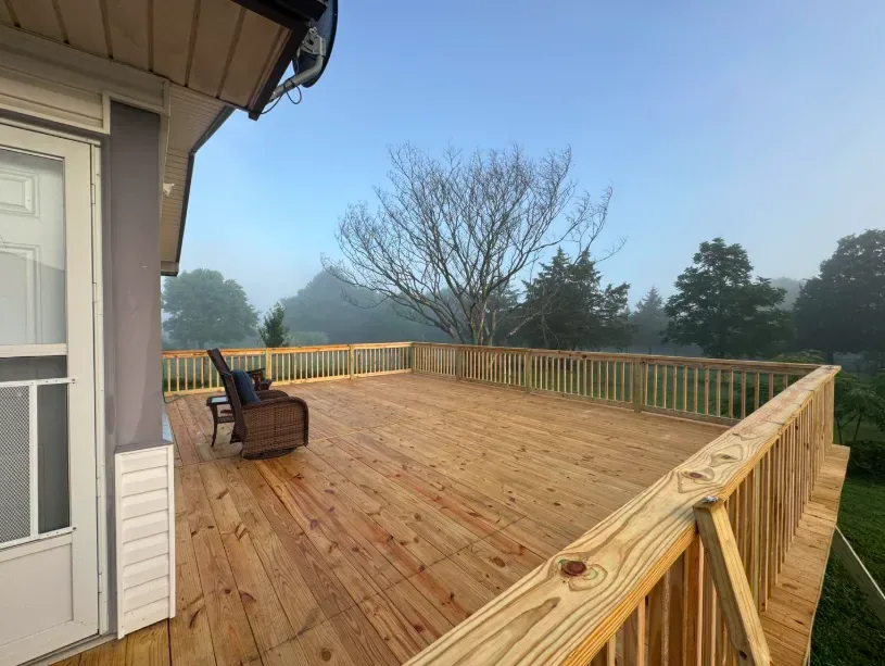 28x20 wood deck — JHG Contracting LLC serving Centerton, AR