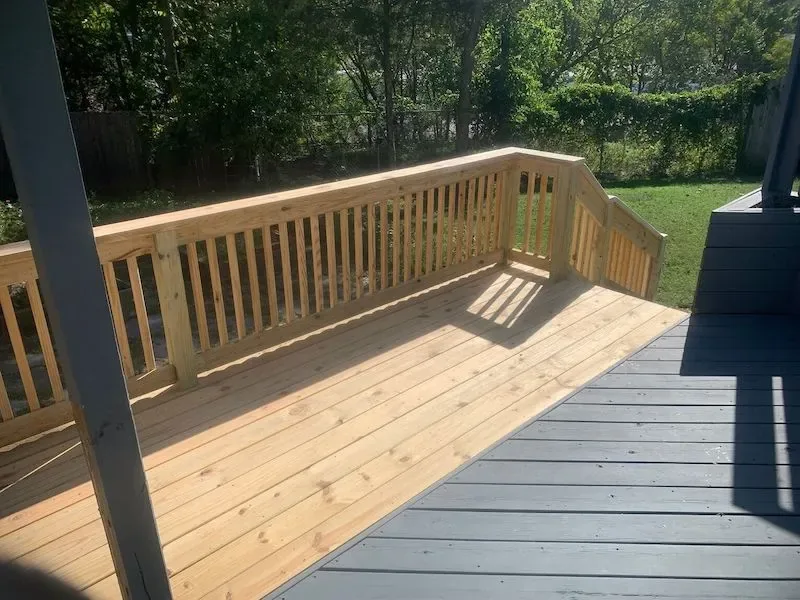 8x24 extended deck build NWA Arkansas — JHG Contracting LLC