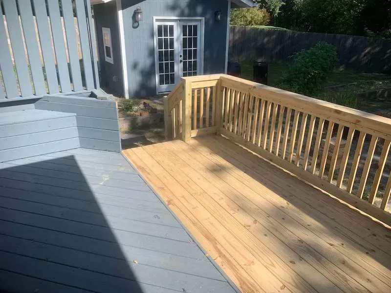 8x24 extended deck full view — JHG Contracting LLC serving West Fork, AR