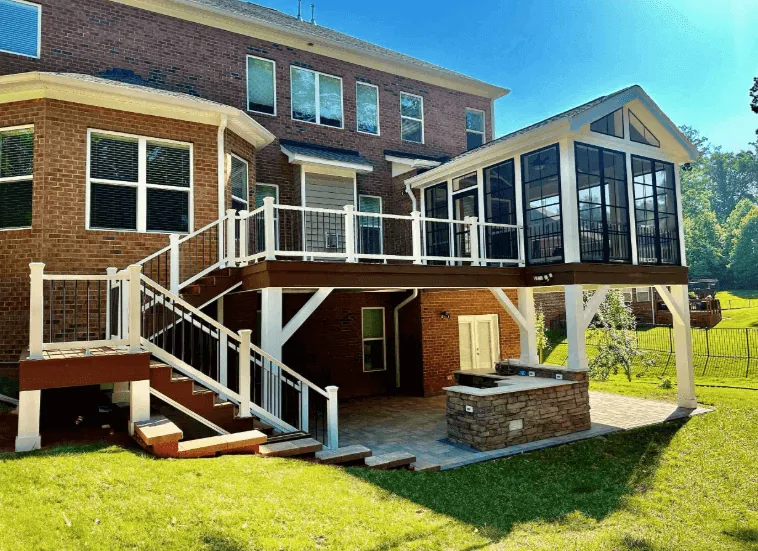 Composite deck build NWA — JHG Contracting LLC